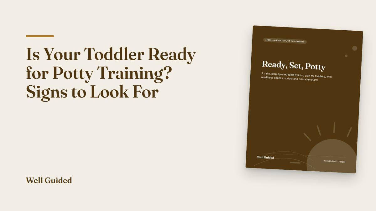 Is Your Toddler Ready for Potty Training? Signs to Look For